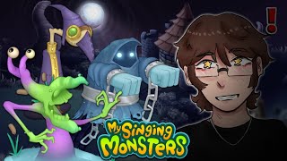 A ILHA DA IDADE DAS TREVAS É A ILHA MAIS LINDA DE TODAS! FINALMENTE REAGINDO! | My Singing Monsters