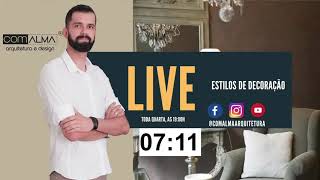 LIVE | ESTILOS DE DECORAÇÃO QUE VOCÊ PRECISA CONHECER