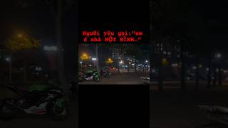 Đang đi chơi thì bị người yêu gọi và cái kết… #youtubeshorts #zx10r