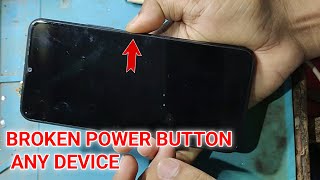 Broken Power Button any android device quick solution | Use Phone without Power Button