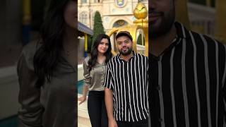 Ducky bhai and his wife aroob jatoi enjoying in Singapore photo poses of 2023 #fyp #youtubeshorts