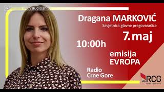 RCG Emisija Evropa - gošća Dragana Marković, GP savjetnica