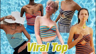 Crochet this VIRAL summer top with me // Rosalie Boom #175