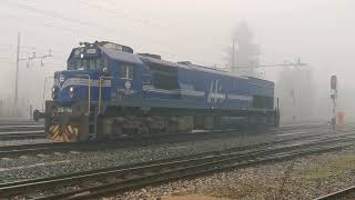 EMD GT26CW-2,diesel power on a freight train from Ogulin to Dalmatia.