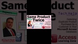 Detecting Duplicate Product Purchases by a Customer in Your Microsoft Access Databases #msaccess