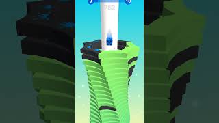 Satisfying Stack ball gameplay Lvl.9 Part-23 #stackball #totalgamingshorts #shorts