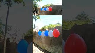 Archery Trickshot. Archer vs balloons. #shorts #archery #bogenschießen