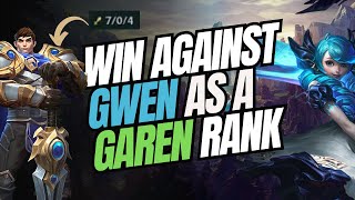 Change your Garen Build Now | Best Garen vs Gwen Rank Game | League of Legends