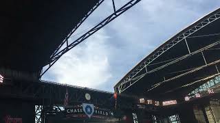 Arizona Diamondbacks' The opening of the roof at Chase Field #dbacks #arizonadiamondbacks