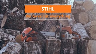 We have cut everything STIHL 2020 (Spec AD)