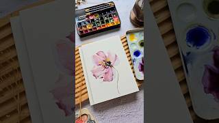 Expressive Watercolor Flower with Layers #watercolorpainting #floralwatercolor