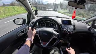 2013 Ford Fiesta ST Line 1 0 EcoBoost 125HP  0 100  POV Test Drive #1639