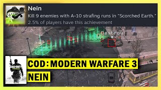 CALL OF DUTY: MODERN WARFARE 3 - NEIN ACHIEVEMENT - VETERAN DIFFICULTY - 4K 60FPS