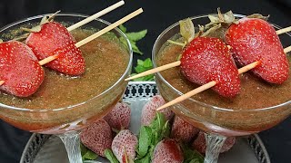 3 Ingredients Strawberry Soda