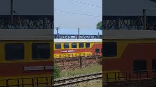 LJN - ANVT Double Decker standing in yard #train #travel #lucknowjunction #doubledeckertrain