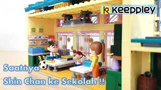 Keeppley K20611: Crayon Shin Chan Kindergarten (Lego Alternatives Brand)