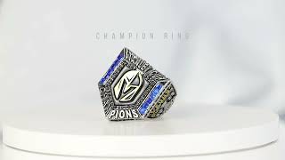 Vegas Golden Knights championship ring 2023 season of the NHL North American Professional Hockey