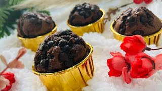 كاب كيك او مادلين شوكولا للكبار والصغار غينفعوك بالزاف وماغتبقايش تستغناي عليهم/cupcake