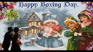 The history of Boxing Day! Plus why we kiss under the Mistletoe and who invented Christmas Crackers!