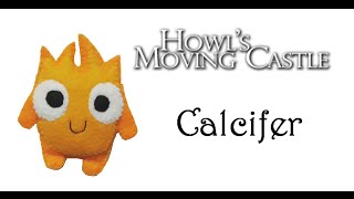 How To Make Calcifer Plushie Tutorial