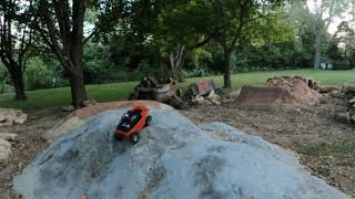 SCX24 Deadbolt & Chevy C10 at Rubbleville RC Playground