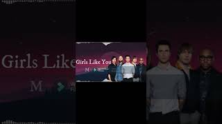 Maroon 5 - Girls Like You ft. Cardi B (Slowed & Reverb) #shorts