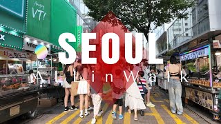 Ahyeon-dong to Myeongdong, Seoul, Korea | 韓国ソウル阿峴洞から明洞 | 아현동에서 명동까지 | 4K Walk Video