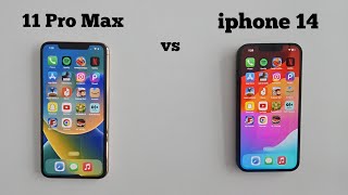 iphone 14 vs iphone 11 Pro Max || Speed Test