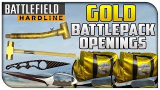 BattleField Hardline - Premium Gold Battlepack Opening