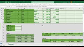 Excel - Latihan Chart BAGIAN II