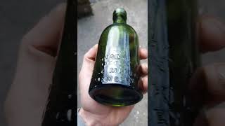 Bottle digging private location s hoyle Keighley green blob top #bottledigginguk #bottledigging