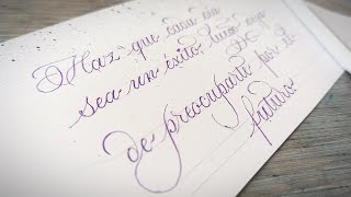 ❤️ Como Escribir Letra Cursiva Bonita en Español | Caligrafía Inglesa | Pablo Bermúdez