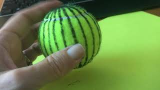 Tennis Ball Longitude and Latitude