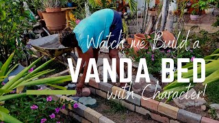 How to build a vanda bed with character