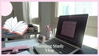 Morning Study ⛅️Vlog⛅️