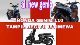 HONDA GENIO TERBARU TAMPIL BEGITU MENGODA.. FITUR LEBIH LENGKAP @354pakujagadmotivatorkoplak