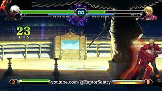 KOF XIII Global Match K' TOD 100% Midscreen HD Combo 3 (5 Stock Meters)