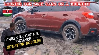 MUDDY MAYHEM! LOOKING FOR 600K BUDGET CARS AT THE SUNDAY CAR BAZAAR & GETTING STUCK IN 4X4 HEAVEN!