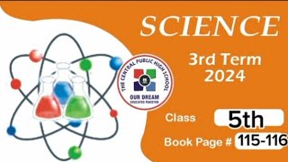 Level 5th ll Science ll Third term,2024 || PP.115-116