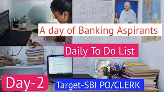 A day of Banking Aspirants ( Day-2 ) target SBI PO #sbipo #sbiclerk #bankexam