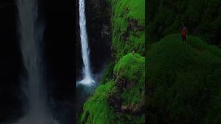 Beautiful waterfall in kumbhe 😍🤯 #shorts