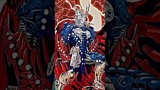 cosmic armor superman vs thor runen king #shorts #marvel#dc#comics