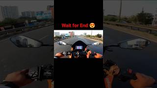 Wait for End Ktm rc 390 #shortsfeed #youtubeshorts