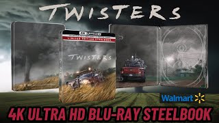 Twisters @Walmart  Exclusive 4K Ultra HD Blu-ray Limited Edition Steelbook