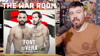 Font and Vera - Wins and Losses in the UFC | War Room with Dan Hardy | WR Clips