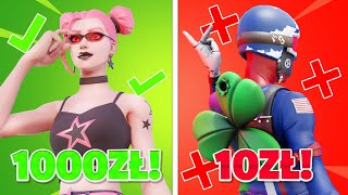 😱KONTO FORTNITE ZA 10ZŁ VS 1000ZŁ Z ALLEGRO!