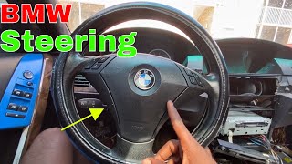 How to Remove BMW Steering Wheel Airbag Module | BMW Car Repair | Get Fixed