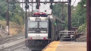 NJT and Amtrak Afternoon action at Metuchen, NJ 9/27/24