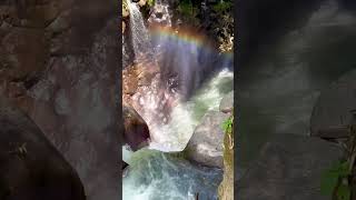 Gantungan Falls located at Imapalutao, Impasugong Bukidnon Philippines