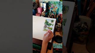 Paisajes en acuarela / Parte 1 #watercolor #acuarela